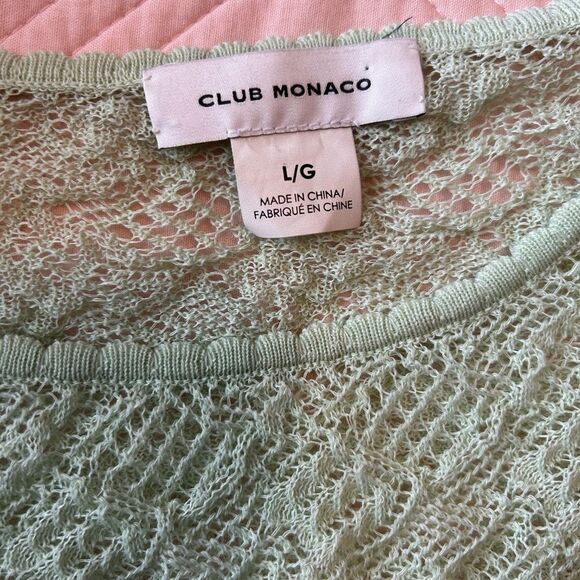 EUC Club Monaco Cropped Top(size Large) - Picture 8 of 9